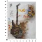 OBRAZ NA PŁÓTNIE GUITAR ART 90x3,5x120 cm